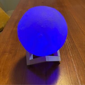 Moon lamp with stand color changing
